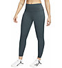 Nike Medium Support 7/8 W - pantaloni fitness - donna, Green