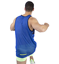 Nike Men's Mesh Running Tank - Lauftop - Herren, Light Blue