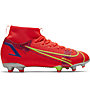 Nike Mercurial Superfly 8 Academy MG - scarpa da calcio terreni misti - bambino, Red/Green/Blue