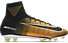 Nike Mercurial Superfly V FG - scarpa da calcio terreni compatti, Orange/Black