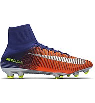 Nike Mercurial Superfly V FG - scarpe da calcio, Blue/Orange