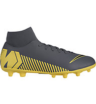 Nike Mercurial Superfly VI Club MG - Fußballschuhe Multiground, Dark Grey/Yellow
