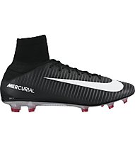 Nike Mercurial Veloce III FG - Fußballschuhe - Herren, Black/White
