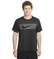 Nike Miler Flash - maglia running - uomo, Black