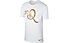 Nike 10R - T-Shirt - Herren, White/Gold