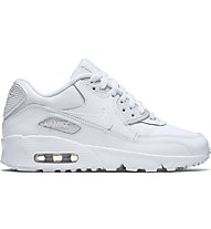 Nike Air Max 90 Leather (GS) - Sneaker - Kinder, White