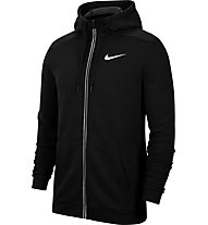 Nike Dri-FIT Full-Zip Training Hoodie - giacca running - uomo, Black