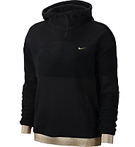 Nike Fleece Training Top - Kapuzenpullover - Damen, Black