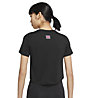Nike Nike One Icon Clash WCropTr - t-shirt - donna, Black