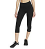 Nike One W Capri Tights 2.0 - pantaloni fitness - donna, Black