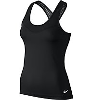 Nike Pro Hypercool Tank - ärmelloses Damenshirt, Black/White