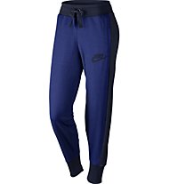 Nike Birdseye Jogger Pantaloni Donna, Blue/Black