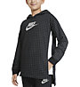 Nike NSW Big Kids' (Boys') FT Fleece - Kapuzenpullover - Jungs, Black/Grey