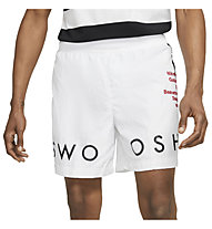 Nike Swoosh Men Woven Shorts - Trainingshose kurz - Herren, White/Black