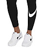 Nike Mid-Rise Swoosh Leggings - Fitnesshosen - Damen, Black