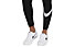 Nike Mid-Rise Swoosh - pantaloni fitness - donna, Black
