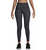 Nike One High Waisted 7/8 W - pantaloni fitness - donna, Dark Grey