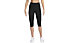 Nike One High Waisted Capri W - pantaloni fitness - donna, Black