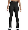 Nike One High Waisted Split W - pantaloni fitness - donna, Black