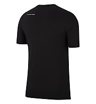 Nike Paris Saint-Germain Wordmark - T-Shirt Basket - Herren, Black