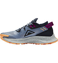 Nike Pegasus Trail 2 - Trailrunningschuhe - Damen, Light Blue/Dark Blue/Orange