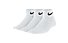 Nike Performance Cushion Quarter - Sneakersocken 3er Pack - Kinder, White