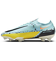 Nike Phantom GT2 Elite FG - scarpe da calcio per terreni compatti - uomo, Light Blue/Yellow