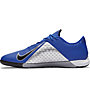 Nike Phantom Vision Academy Dynamic Fit IC - scarpa da calcio indoor, Blue/Grey