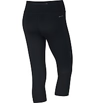 Nike Power Essential Capri - pantaloni running - donna, Black