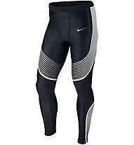 Nike Power Speed Tight Laufhose, Black/White