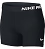 Nike Pro - Pantaloni corti fitness - bambino, Black/White