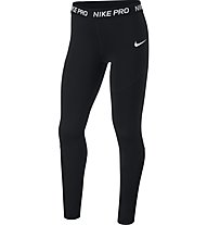 Nike Pro Tight - Trainingshose - Mädchen, Black