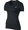 Nike Pro Cool - T-Shirt fitness - donna, Black