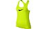 Nike Pro Cool - top fitness - donna, Yellow