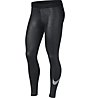Nike Pro Cool Tight Gold - pantaloni lunghi fitness - donna, Black