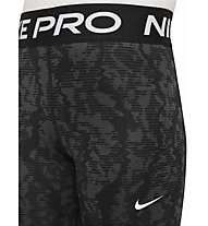 Nike Pro Dri-FIT Jr - pantaloni fitness - ragazza, Grey/Black