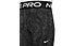 Nike Pro Dri-FIT Jr - pantaloni fitness - ragazza, Grey/Black