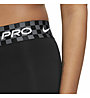 Nike Pro Dri-FIT W Mid-Rise L - pantaloni fitness - donna, Black