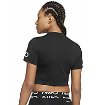 Nike Pro Dri-FIT W Short Sleev - T-shirt - donna, Black