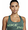 Nike Pro Swoosh W - reggiseno sportivo basso sostegno - donna, Green