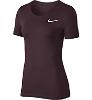Nike Pro Top - Kurzarm-Shirt Fitness - Damen, Dark Red