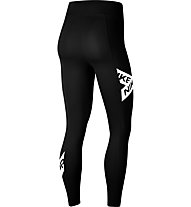 Nike Pro W's 7/8 Graphic - pantaloni lunghi fitness - donna, Black