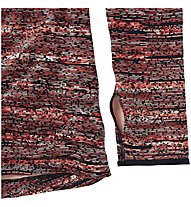 Nike Pro Warm Static Half-Zip Pullover Damen, LT Crimson/Black/Black/Black