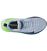 Nike React Infinity Run Flyknit 4 - scarpe running neutre - uomo, Light Blue/Green