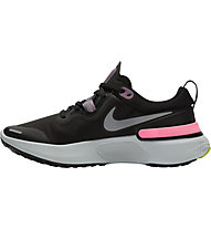 Nike React Miler Running - Neutrale Laufschuhe - Damen, Black/Silver/Violet