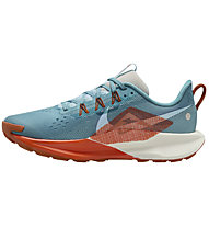 Nike ReactX Pegasus Trail 5 - Trailrunningschuh - Herren, Light Blue/Orange