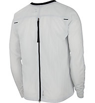 Nike Run Division Woven Running - maglia a maniche lunghe - uomo, Light Grey
