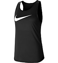 Nike Running Tank - top running - donna, Black