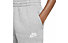 Nike Sportswear Club Fleece Jr - pantaloni fitness - ragazzo, Light Grey