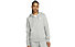 Nike Sportswear Club Fleece W - felpa con cappuccio - donna, Grey